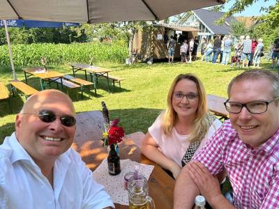 Langenreuther-Dorffest 2025 mit Werner Lappat und Sandra