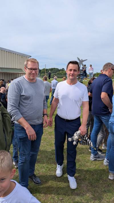 CSU-Landratskandidat Lars Peetz, Brgermeisterkandidat fr CSU/FWG Pegnitz Stefan Krieg