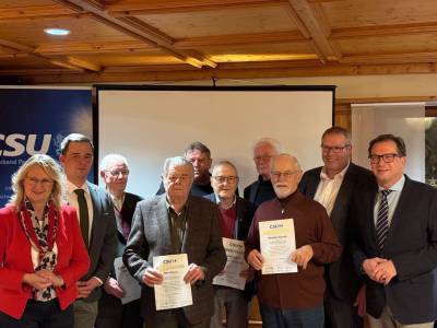 CSU Mitgliederehrungen 2025