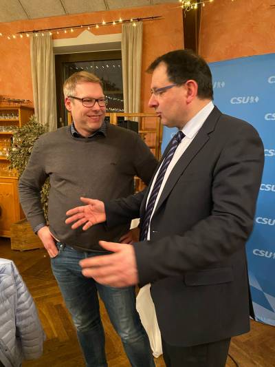 Stefan Krieg, Martin Schffel - Staatssekretr fr Heimat und der Finanzen