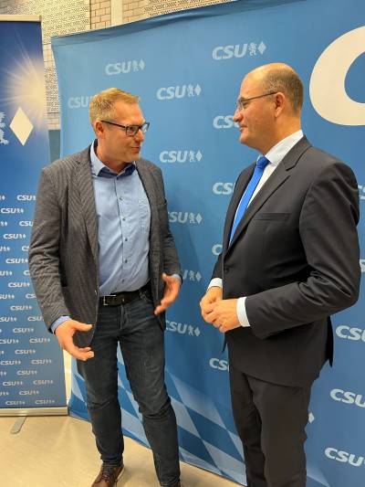 Albert Fracker, Bayerischer Finanzminster