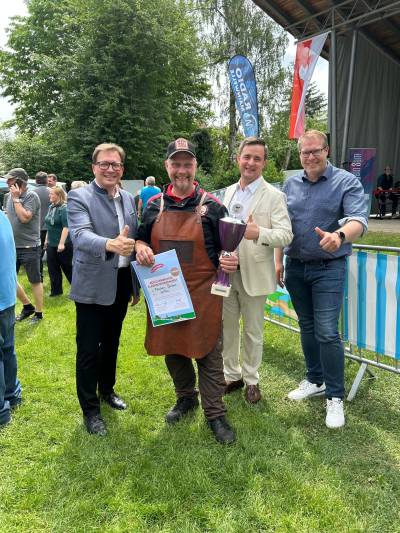 Pegnitzer Bratwurstgipfel 2025 mit Franc Dierl, MdL und Dr. Lars Peetz