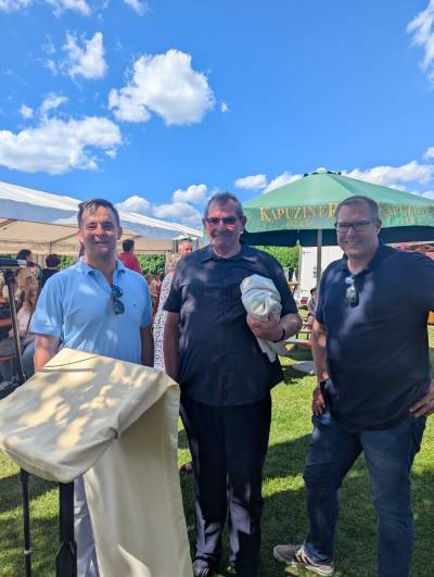 Hoffest Hedelmhle 2025 mit Pfarrer Hr. Josef Hell und Dr. Lars Peetz